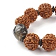 Mala Beads Bracelet BJEW-P291-05-2