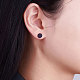 Boucles d'oreilles en cartilage d'haltères en acier titane Shegrace JE741A-4