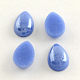 Pearlized Plated Opaque Glass Cabochons PORC-S778-5x8-10-1