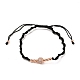 Einstellbare Nylonfaden geflochtene Perlen Armbänder Sets BJEW-JB05553-5