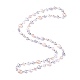 Collares de abalorios de perlas naturales NJEW-L169-02C-1