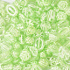 100g transparente Acrylperlen&nbsp;OACR-TA0003-22D-3