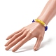 Glass Beads & Non-magnetic Synthetic Hematite Beads Stretch Bracelets BJEW-JB06480-5
