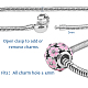 304 in acciaio europeo braccialetti di stile inossidabile per la produzione di gioielli STAS-PH0006-01A-2