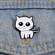 Insignia de gato de dibujos animados PW-WG43032-01-2