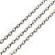 Brass Cable Chains X-CHC034Y-AB-2