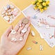 SUNNYCLUE 1 Box 17 Styles 34Pcs Easter Charm Bunny Charms Bulk Alloy Enamel Resin Rabbit Carrot Charm Cartoon Metal Dangle Charms for Jewelry Making Charms DIY Bracelet Necklace Earring Craft Women DIY-SC0019-93-3