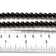 Filo di perline di agata naturale G-G390-6mm-01-2