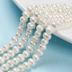 Culture des perles perles d'eau douce naturelles PEAR-D039-1-1