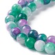 Chapelets de perles en jade blanc naturel teinté G-I299-F02-6mm-3