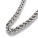 304 Stainless Steel Wheat Chain Necklaces NJEW-F242-14P-B-2