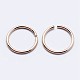 925 Sterling Silver Open Jump Rings STER-F036-02RG-1x4mm-2