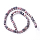 Frosted Natural Rhodonite Round Bead Strands X-G-E487-12-12mm-3