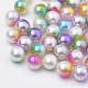 Perles en acrylique de perle d'imitation MACR-N002-02-1