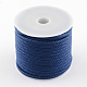 Imitation cordons ronds de cuir avec des cordes de coton à l'intérieur LC-R008-03-3