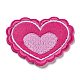 Heart with Flower Appliques DIY-D080-10-1