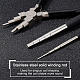 BENECREAT 45# Carbon Steel 6-Step Multi-Size Wire Looping Forming Pliers TOOL-BC0001-11B-5
