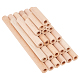 OLYCRAFT 38pcs Hollow Wooden Rods 5/10/15/20cm Beech Wooden Dowel Rods Unfinished Natural Wood Craft Dowel Rods Hardwood Sticks for DIY Projects Crafting Grain Baskets Making - Hole 8mm WOOD-OC0002-53-1