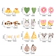 20Sets 10 Styles Opaque Resin Decoden Cabochons CRES-CJ0001-31-2