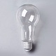 Kreative kunststoff glühbirne geformt flasche AJEW-WH0059-01S-1