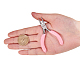 Sunnyclue mini alicates de punta redonda de 3 pulgada alicates de precisión para abalorios herramientas de doblado de bucle de alambre de joyería para hacer joyas de diy proyectos de hobby rosa PT-SC0001-26-3