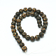Chapelets de perles d'agate naturelle G-K166-04-8mm-L1-3