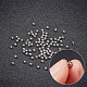 GOMAKERER 100Pcs 304 Stainless Steel Round Ear Nuts STAS-GO0001-04-3