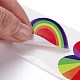 Adesivi colorati in carta regalo DIY-B040-01B-6