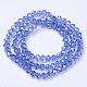 Electroplate Glass Beads Strands EGLA-A034-T1mm-A17-2