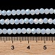 Imitation Jade Glass Beads Strands EGLA-A034-J3mm-MB06-6