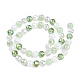 Chapelets de perles en verre transparente  &nbsp;GLAA-T023-31C-2
