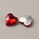 Cabochons de strass en verre&nbsp;RGLA-WH0001-10C-03-1