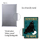 Creatcabin Metall-Blechschild mit schwarzer Katze AJEW-WH0157-518-3
