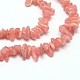 Puces rhodochrosite naturel perles brins X-G-N0164-22-2