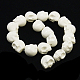 Handgemachte Porzellan Perlen Stränge X-PORC-A057-15x12-1-2