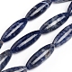 Natural Sodalite Beads Strands G-E560-I01-10x30mm-1