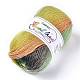 ウール編み糸  セグメント染め  かぎ針編みの糸  カラフル  1ミリメートル、約400 M /ロール YCOR-F001-02-1
