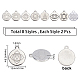 SUNNYCLUE 16Pcs 8 Style 201 Stainless Steel Charms STAS-SC0002-22AS-2