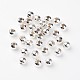 Spacer Beads, Iron, Silver Color Plated, 10mm, hole: 4mm