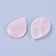 Natural rosa de cabuchones de cuarzo G-G803-08A-02-2