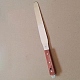 Стальной шпатель малярный нож с деревянной ручкой DRAW-PW0003-35-1
