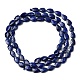 Natürlicher Lapislazuli Perlenstränge&nbsp;G-B159-A02-3