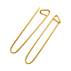 Goldenrod Aluminum Knit Knitting Needles Stitch Holder X-TOOL-R031-02-1