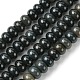 Chapelets de perles d'agate naturelle G-D067-B01-01-1