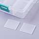 Boîte en plastique de stockage d'organisateur X-CON-X0002-04-4
