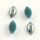 Pearlized Plated Opaque Glass Cabochons PORC-S779-7x14-22-1
