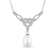 SHEGRACE Luxurious Sterling Silver Pendant Necklace JN181A-1