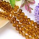 Faceted Polyhedron Imitation Austrian Crystal Bead Strands G-M183-8mm-07A-1