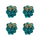 4pcs cuentas de lampwork hechas a mano&nbsp;LAMP-TA0002-24C-1