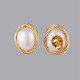 Stud Earrings EJEW-JE03699-2